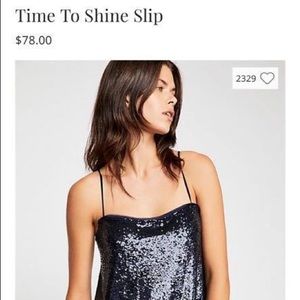 Free people dress worn once.